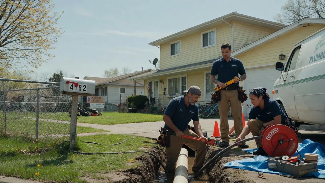 Gas Line Repair in Rosholt, WI near me